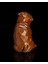 Köpek Pug Kahverengi Boyalı Figür 12 cm 5