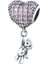 Sallantılı Kalpli Charm 1