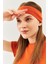 Kiremit Kadın Pamuklu Penye, Kaymaz, Terletmez, Ultra Hafif, Spor Saç Bandı Bandana Trendy Renkler 4