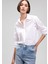 Dantel Detaylı Beyaz Gömlek 1210664-620 1