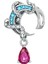 Asaf Accessory Tinker Bell Yılan Charm 1