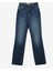 Normal Bel Normal Paça Regular Fit Mavi Kadın Denim Pantolon W4RA33D5921-ETSH 1