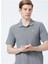 Polo Yaka Slim Fit Gri Erkek T-Shirt A1159-0024 1