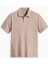 Polo Yaka Slim Fit Gül Kurusu Erkek T-Shirt A1159-0090 1