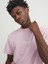 O Yaka Regular Fit Pembe Erkek T-Shirt 12240121 5