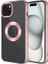 iPhone 15 Plus Şık Tasarımlı ve Parlak Omega Premium Silikon Kılıf 1