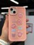 iPhone 13 Kılıf 3D Kabartma Emoji Çıkartma Ayıcık Çiçek Kurdele Happy Good Luck Funny Heart Toys 1