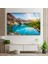 Doğa Manzarası Cam Duvar Tablosu 1
