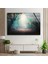 Orman Manzarası Temperli Cam Duvar Tablosu 1