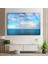Güzel Deniz Manzarası Temperli Cam Duvar Tablosu 1
