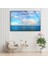 Güzel Deniz Manzarası Temperli Cam Duvar Tablosu 5