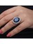 Gümüş Safir Taşlı Kadın Yüzük SL6826 1