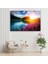 Gün Batımı Manzarası Temperli Cam Duvar Tablosu 3