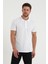 Erkek Regular Fit Polo Yaka 3lü T-Shirt Beyaz-Gri-Siyah 3