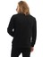Erkek 3 İplik Pamuklu Baskılı Regular Fit Basic Bisiklet Yaka Siyah Sweatshirt 5
