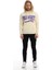 Erkek Polo State Baskılı Kapüşonlu 3 Iplik Şardonlu Sweatshirt Ekru 4