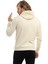 Erkek Polo State Baskılı Kapüşonlu 3 Iplik Şardonlu Sweatshirt Ekru 5