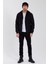 Age Of State Nakışlı Fermuarlı 3 Iplik Sweatshirt Siyah 2