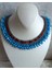 Turkuaz Swarovski Kolye & Bileklik 1