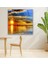 Gün Batımı Manzarası Temperli Cam Duvar Tablosu 4