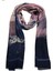 Hester Style Lacivert - Pembe Italyan Modal Kaşkol MDL11 3