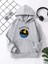Çocuk Unisex Kapüşonlu Space Baskılı Pamuklu Sweatshirt - Gri 1
