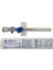 Kanül Mavi Kanatlı ve Enjeksiyon Portlu 22G-0,9X25MM, Akış:36 Ml/dk 100AD 1
