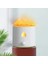 180ML Işıklı Aroma Yayıcılı Alev Simülasyon Air Humidifer Ultrasonic Hava Nemlendirici 4