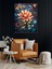 Lotus Art Mandala Kanvas Tablo Dekoratif Modern Soyut Minimalist 1