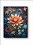 Lotus Art Mandala Kanvas Tablo Dekoratif Modern Soyut Minimalist 2