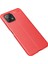 Xiaomi Mi 11 Lite Kılıf Focus Derili Silikon - Kırmızı 300099 2