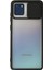 Samsung Galaxy A81 / Note 10 Lite Kılıf Palm Buzlu Kamera Sürgülü Silikon - Siyah 300099 1