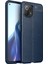 Xiaomi Mi 11 Lite Kılıf Focus Derili Silikon - Lacivert 300099 1