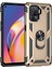 Oppo Reno 5 Lite Kılıf Sofya Yüzüklü Silikon Kapak - Gold 300099 1