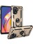 Oppo Reno 5 Lite Kılıf Sofya Yüzüklü Silikon Kapak - Gold 300099 2