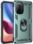 Xiaomi Poco F3 Kılıf Sofya Yüzüklü Silikon Kapak - Yeşil 300099 1