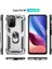 Xiaomi Poco F3 Kılıf Sofya Yüzüklü Silikon Kapak - Gümüş 300099 3
