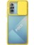 Xiaomi Poco F3 Kılıf Palm Buzlu Kamera Sürgülü Silikon - Sarı 300099 1