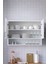 Meiza Mini Mutfak Dolabı Üst Modül 80 cm 2