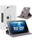 Philips M9 Pro S410J 10.1" Dönerli Standlı Deri Tablet Kılıfı - Nano Cam Ekran Koruyucu 3