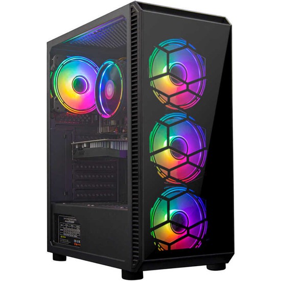Turbox Tx1290 Masaüstü Oyun Bilgisayarı i5 3470 16GB Ram 256GB SSD 4GB Nvidia Ekran Kartı