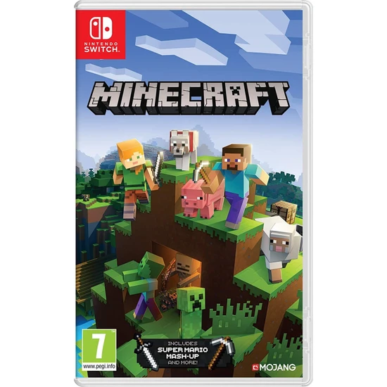 Nintendo Minecraft Bedrock Edition Switch Oyun (Resmi Distribütör Ürünü)
