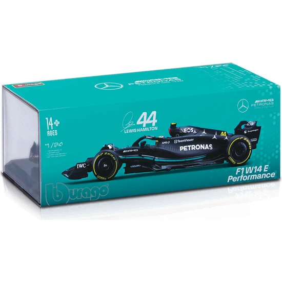 Bburago Bburago1:24 Mercedes Amg F1 W14 E Performance 2023 #44 #hamilton Formula 1 Model Araç