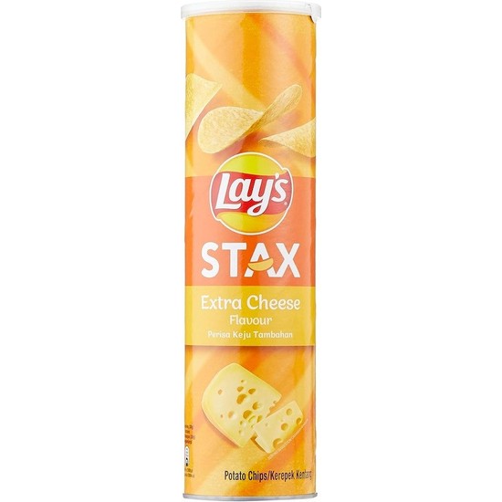 Lays Stax Extra Cheese Potato Chips 135 Gr Fiyatı