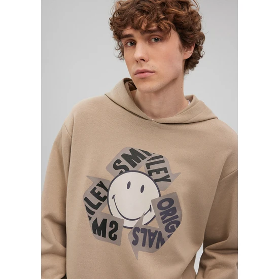 Mavi x Smiley Originals Kahverengi Sweatshirt 0S10103-70338