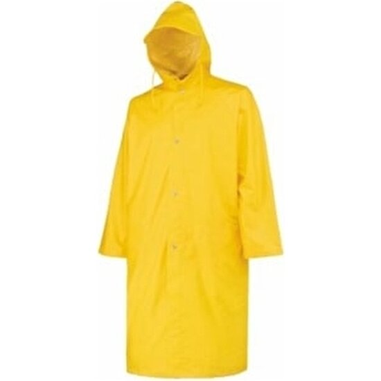 Milan Unisex Yağmurluk Su Geçirmez Pvc Şık Kıyafetüstü Eva Yağmurluk Sarı Standart