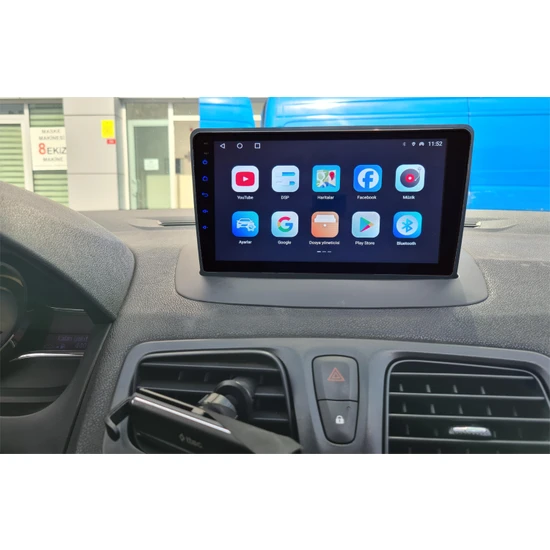 Conio Renault Fluence/megane 3 / 2gb Ram 32GB Rom Hafıza Multimedya Android Sürüm 13 Kablosuz Carplay Navigasyon 9 Inç Ekran
