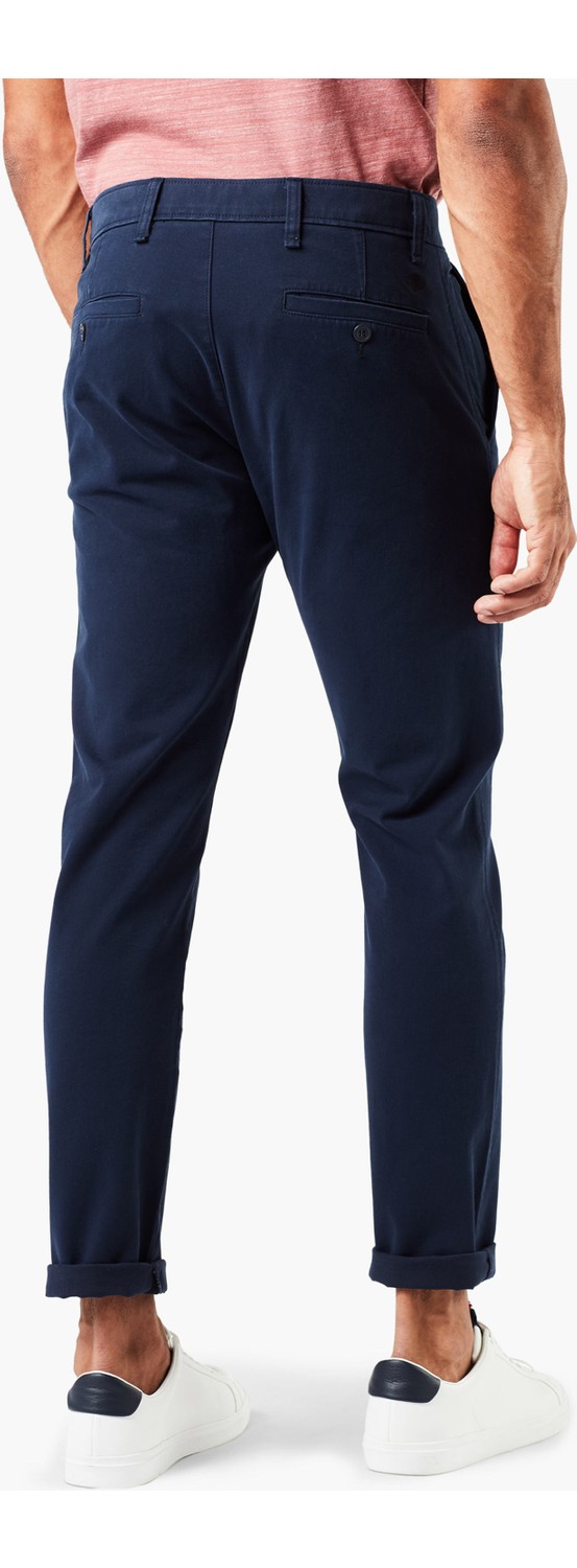 Dockers Smart 360 Flex Siyah Ultimate Skinny Fit Chino Pantolon görsel 3