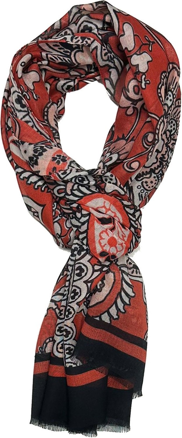 Kravatkolik Cherry Style Kırmızı Italyan Modal Kaşkol MDL39