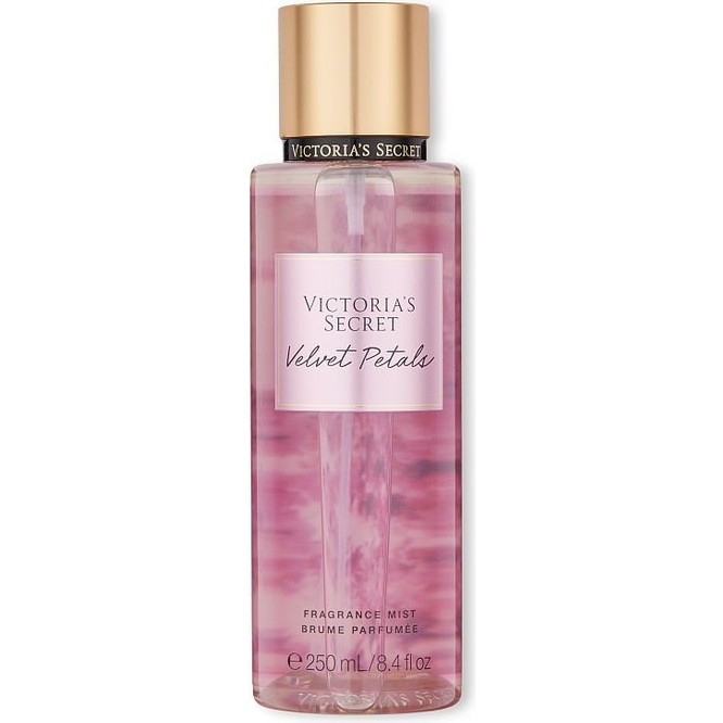 Victoria's Secret Velvet Petals Vücut Spreyi 250 ml Badem Işıltısı ve Çiçek Notalarıyla Kadınlar İçin